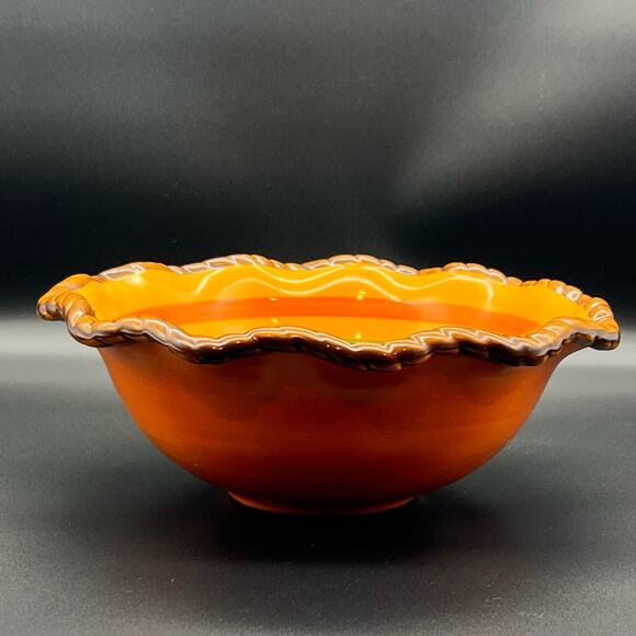 Tuscan Home 9" Salad Serving Bowl by HOME & GARDEN PARTY Discontinued - Picture 4 of 9